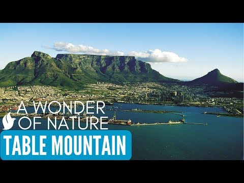 7 WONDERS OF NATURE - TABLE MOUNTAIN Cape Town, South Africa