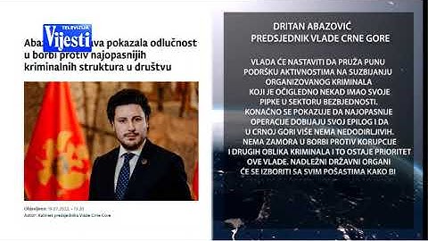 VIJESTI U POLA 7 - PRIVOĐENJE LAZOVIĆ, HAPŠENJE PANTOVIĆ | Vijesti Online