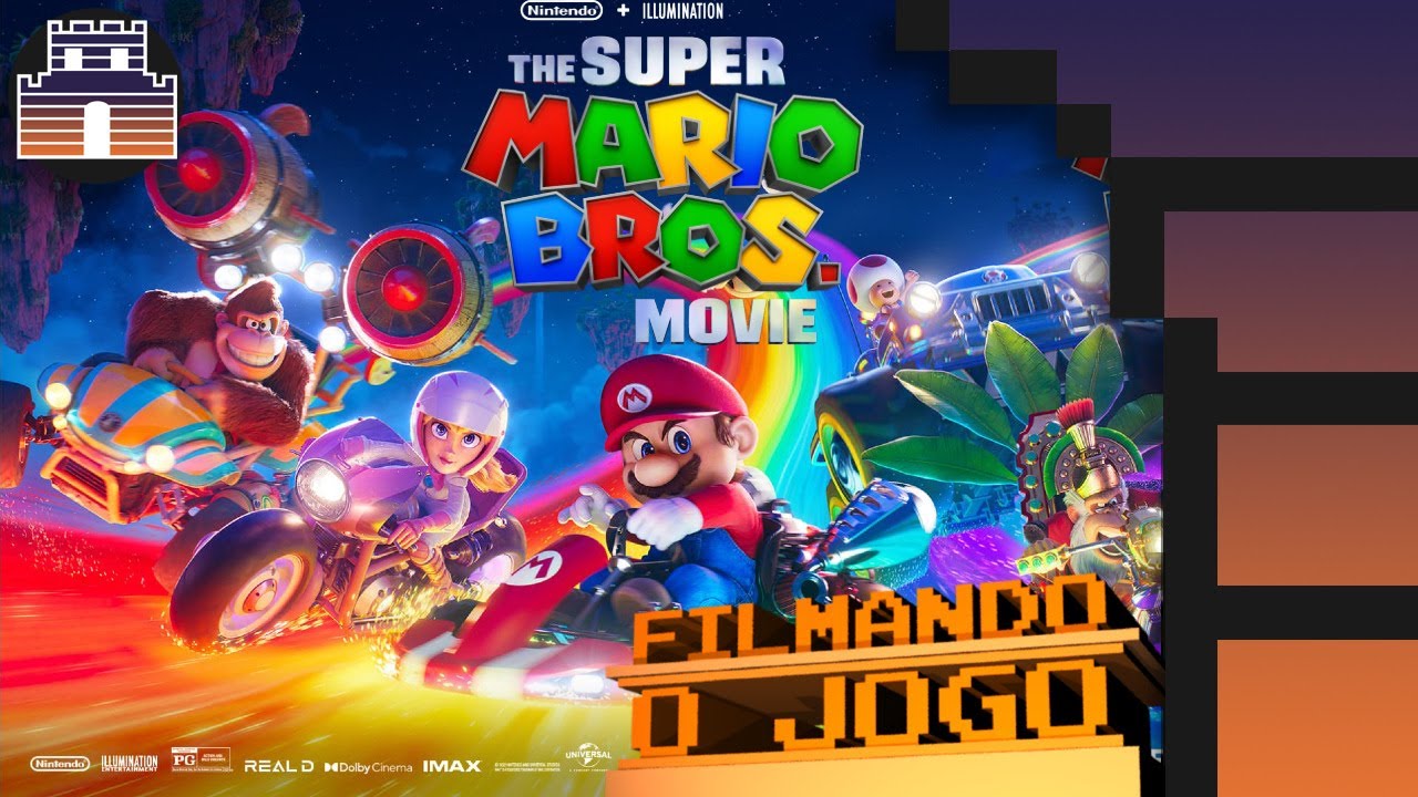Super Mario Bros: Dos games para o Cinema - RioMar Aracaju Online