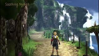 Relax to FFX OST — Besaid Island — ビサイド島  — 1h   waterfall sounds