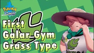 Pokemon Sword & Shield - [Gym Battle] Gym #1 MILO : Turrfield Gym Leader (Grass Type)
