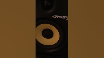 Crackle and pops from my studio monitors