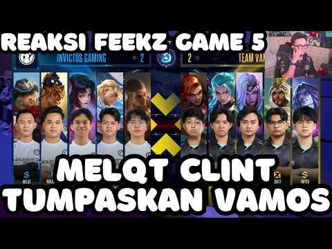 MELQT CLINT TUMPASKAN VAMOS!! INVICTUS GAMING VS VAMOS GAME 5 #MPLMYS17 #MYtimeMYera