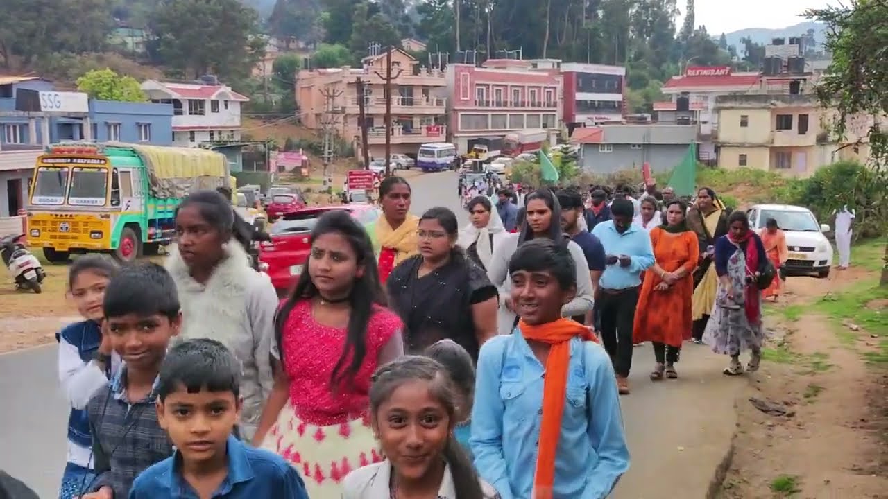 NILGIRI NEWS | OOTY NEWS | Kandal Cross Roman Catholic Church | Ooty Kursadi Chruch | Procession |