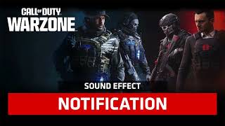 Call Of Duty: Warzone | Notification [Sound Effect]