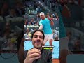 IA CONTRA O MELHOR DO MUNDO! 🤖🇮🇹#tennis #MadridOpen #Sinner #Zverev