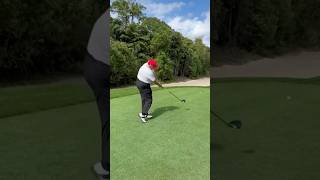Donald Trump playing golf on his own golf course ⛳️🏌️
