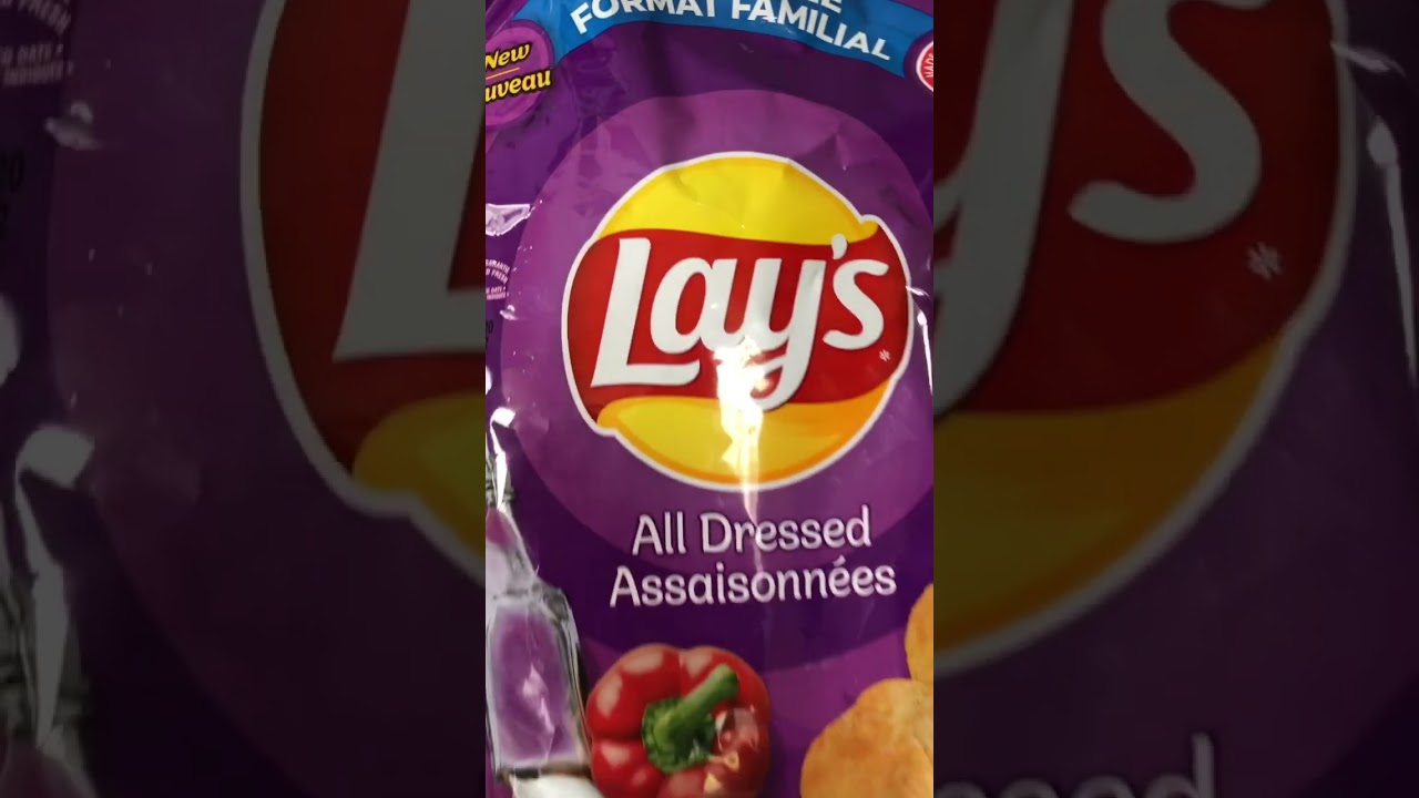 Lays All Dressed Chips (Canada Review)