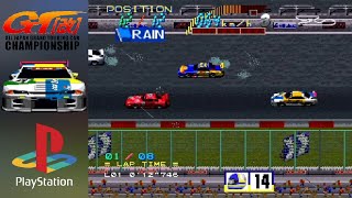 Zen Nihon GT Senshuken Kai PS1 Gameplay - Cockpit Skyline