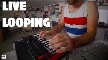 Live Looping with AKAI MPK Mini (Reggae loop)