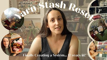 Yarn Stash Reset: reckoning with 17 years of yarn & finally creating a system