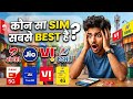 Best SIM For 2026? Jio vs Airtel vs Vi vs BSNL || Best Network &amp; Recharge Plans 😱 New Offer 