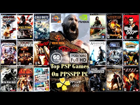 Top 18 PSP Games of All Time (PPSSPP Emulator) PC HD | PPSSPP (PSP) Games for PC UPDATED 2021 1080p