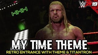 Wwe 2K19 Triple H Entrance With My Time Theme & Antron Pc Mods