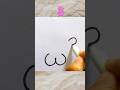 How to draw a Fish with number “ 3 “ #drawing #art #drawing4kids #shorts