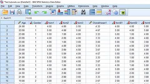 How to calculate the sum of Likert Scale
