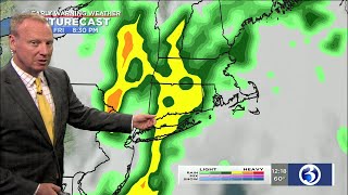 FORECAST: Heavy rain on the way Friday night