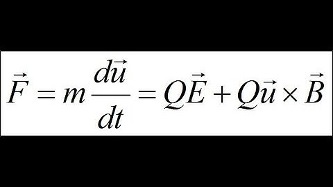 Lecture 5b -- Forces on Charged Particles