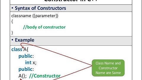 9 Constructors in C++ Solved Example (HINDI/URDU)