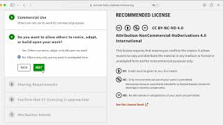 Creación de una licencia Creative Commons Tutorial