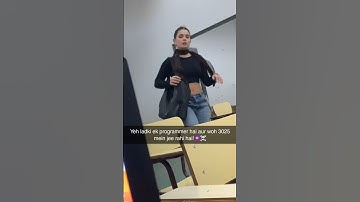 Yeh bhi best scores la rhi hai😳#trending #ai #aicoding #college #html #css #python #java #cs