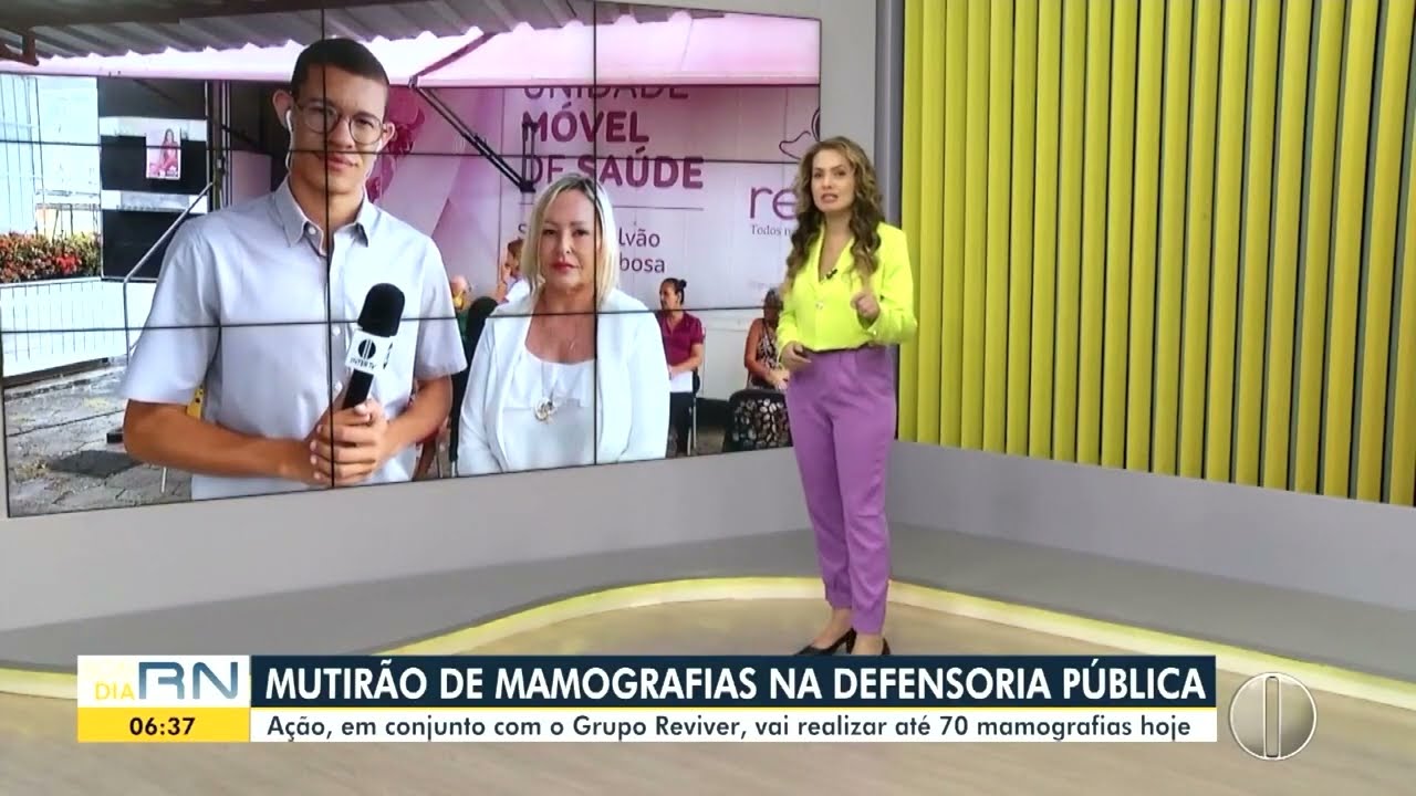 Bom dia RN destaca ao vivo ação da DPE/RN para encerramento do Outubro Rosa
