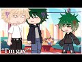“I’m gay!” || Bakudeku Future AU || short || BNHA/MHA