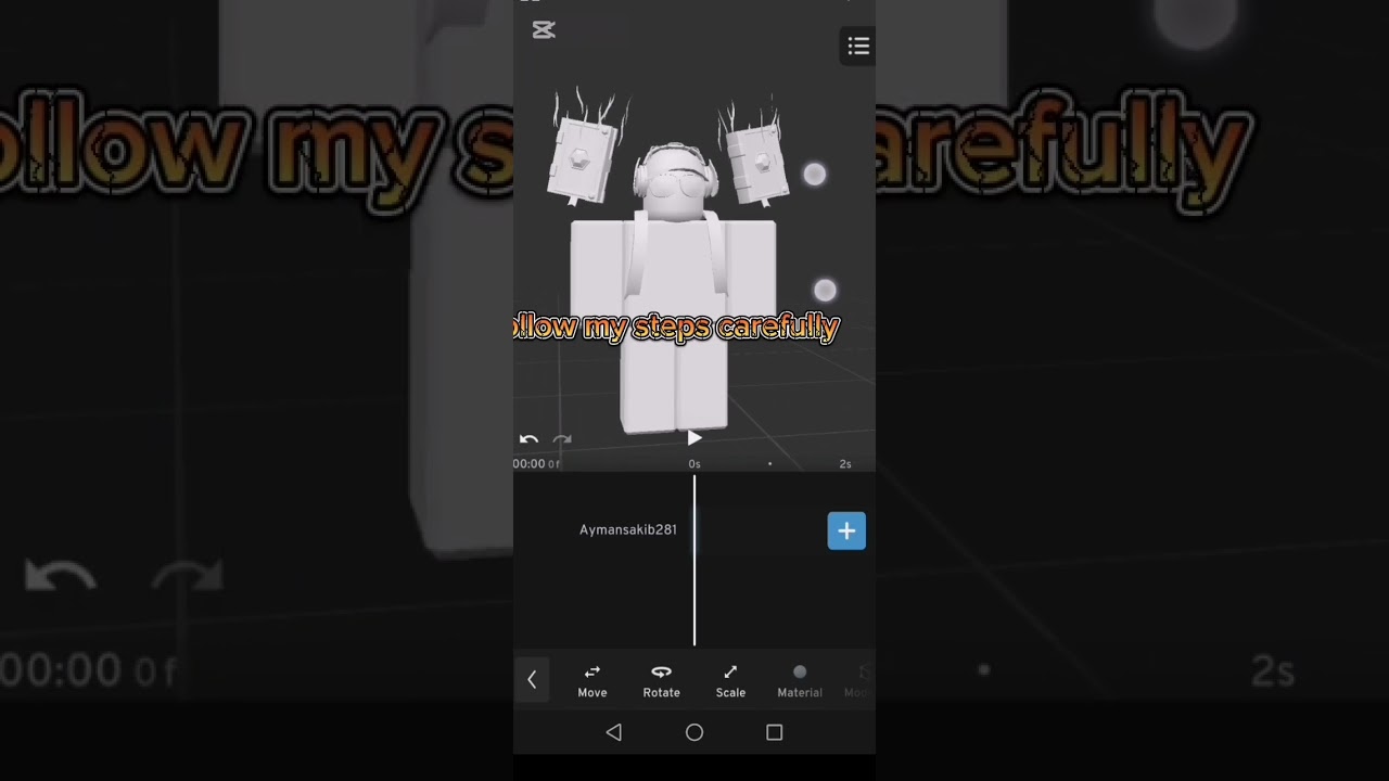 How to import your Roblox avatar in prisma 3d