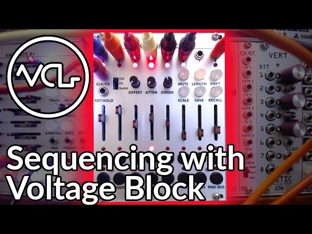 Composing with Voltage Block Eurorack Sequencer - YouTube