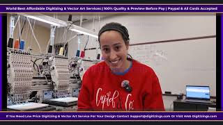 Angela Jasmina Review Best Digitizing Company | Digitizings.com