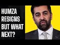 Snp humza yousaf steps down as predicted but what happens now