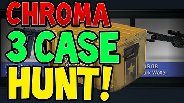 Chroma case opening KNIFE!!!