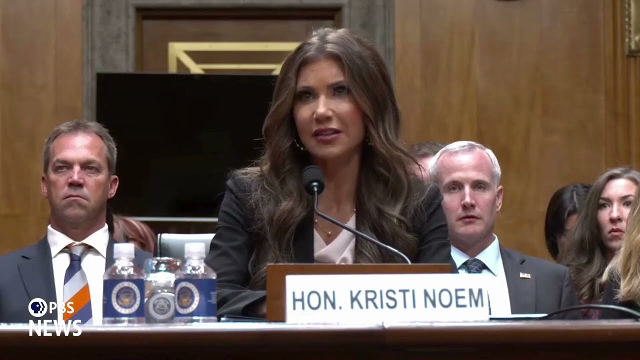 Homeland Security Secretary Botches Habeas Corpus Definition in Senate Hearing | PBS News