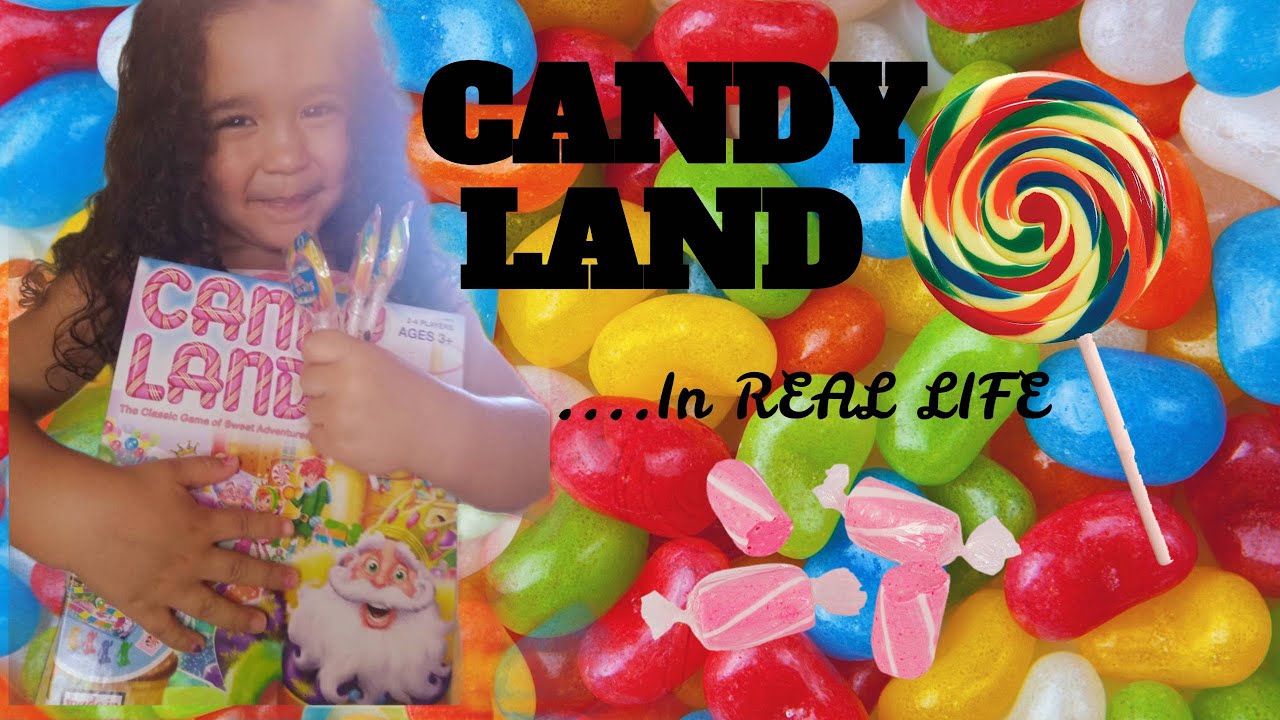 Candy Land in real life/ REAL CANDY / Giant board game! YouTube