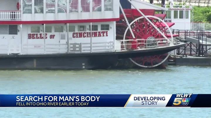 Search underway for BB Riverboats employee who fell into the Ohio River