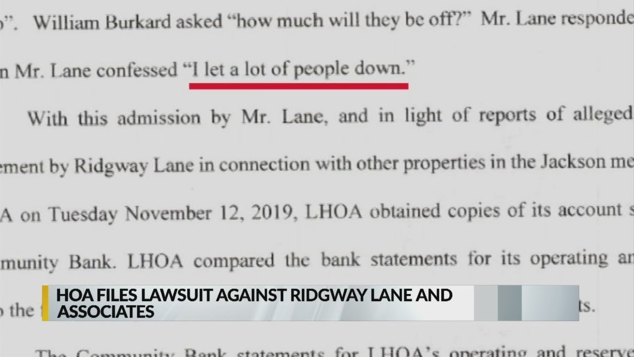 HOA Lawsuit