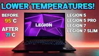 Lenovo LEGION Gaming Laptops | Lower Temperatures 100% Working screenshot 5