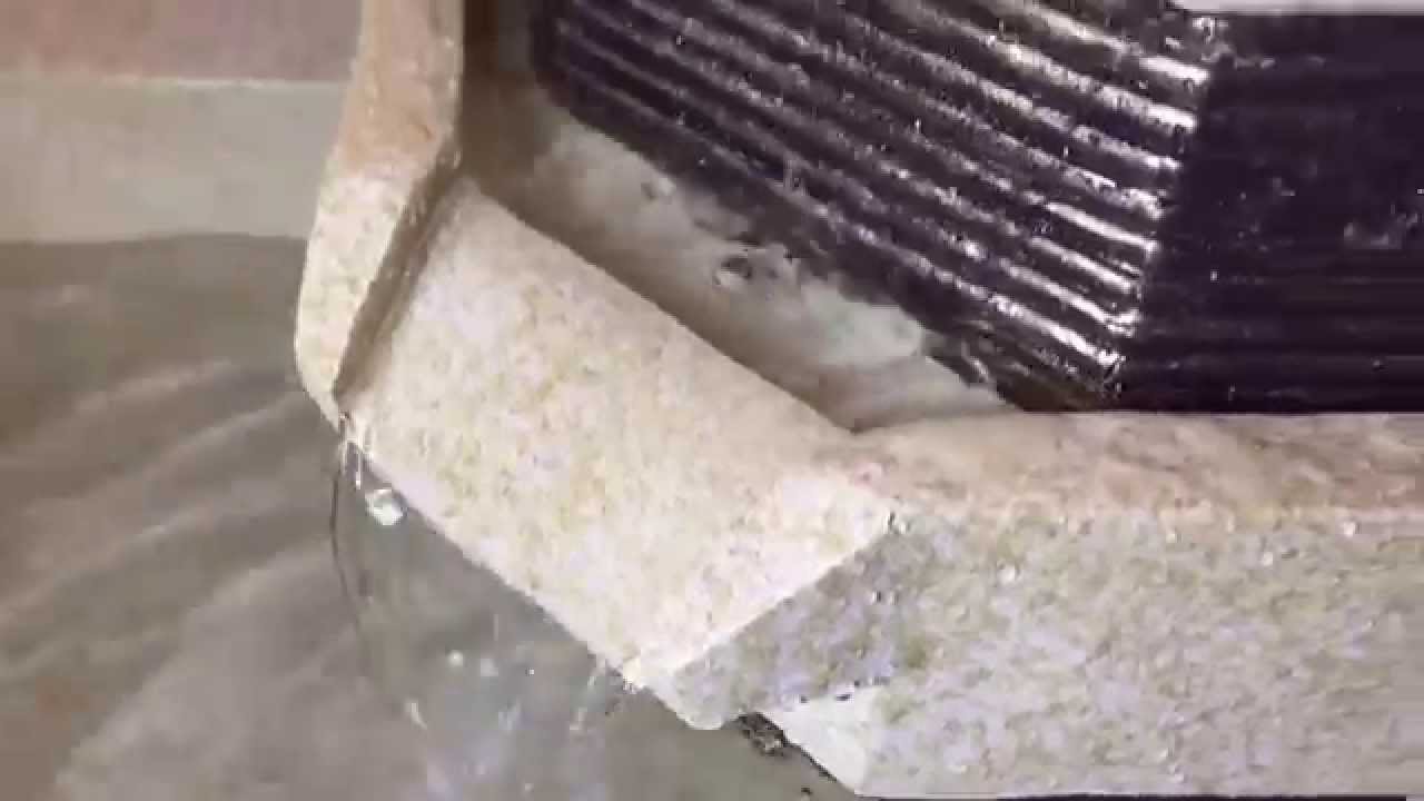 Cascadia Falls Corner Floor Water Fountain YouTube