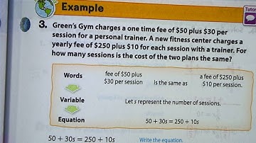 Lesson 2.4:  Variables on Both Sides