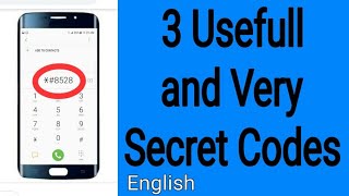 3 Usefull and Secret Android Codes