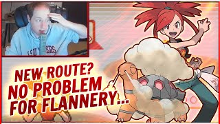 New Route? Not a problem for Flannery...