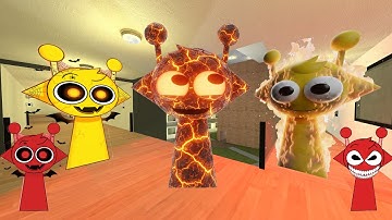 Pyramixed Sprunki Simon Family All Phases And Nightmare Nextbot Gmod