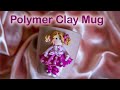 Polymer Clay Doll on Mug