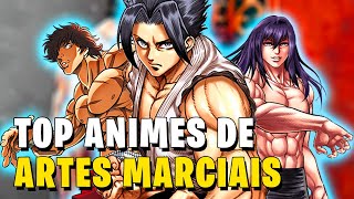 5 ANIMES DE AÇÃO / ARTES MARCIAIS ONDE O PROTAGONISTA É OVERPOWER E  REPRESENTA ! 