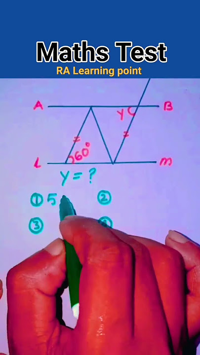Solve the question #maths #mathstricks #mathematis