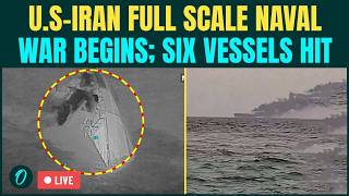 LIVE: U.S Sinks Three Iranian Vessels After IRGC FIRES on Two U.S Navy Warships; Hormuz Erupts Again
LIVE: U.S Sinks Three Iranian Vessels After IRGC FIRES on Two U.S Navy Warships; Hormuz Erupts Again LIVE: U.S Sinks Three Iranian Vessels After IRGC FIRES on Two U.S Navy Warships; Hormuz Erupts Again