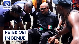 Peter Obi Visits Flood Victims In Benue, Donates N5m