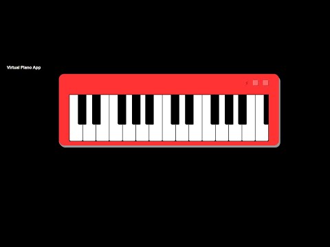 Simple Virtual Piano App using jQuery