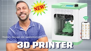 Tina2S 3D Printer with WiFi Cloud Printing, Fully Assembled and Mini 3D Printer