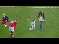 Wayne & Kai Rooney score a goal at Old Trafford